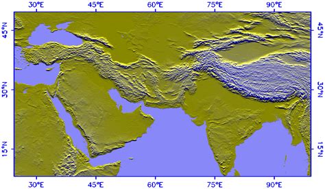 Iranian Plateau - Mapsof.Net