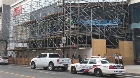 Worker, 34, who fell to his death at Eaton Centre was installing stairs ...