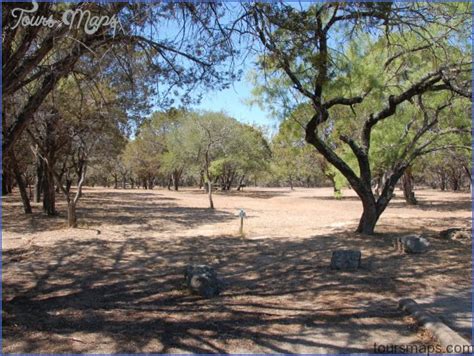 PEDERNALES FALLS STATE PARK MAP TEXAS - ToursMaps.com