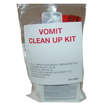 Vomit Clean Up Kit | Emedco