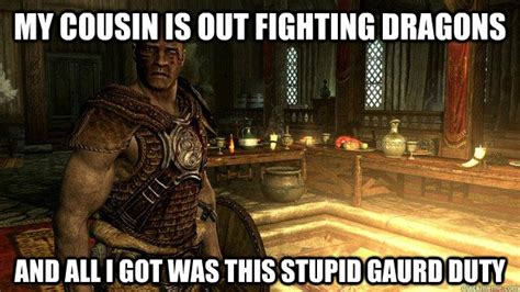 Left out Skyrim Guard memes | quickmeme