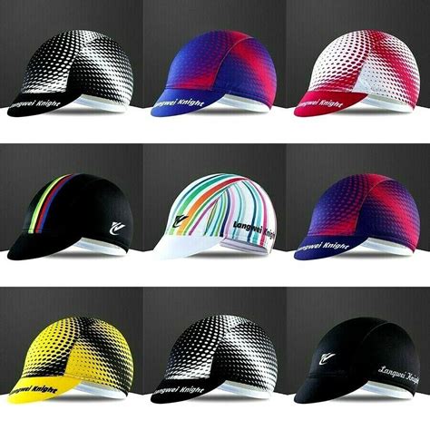 15 Colors Cycling Cap Men and Women Polyester Quick Dry Bike Bicycle Hat Cycling #Unbranded ...