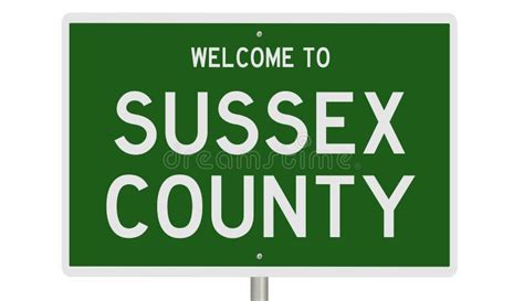 Sussex County Official Flag, UK Stock Vector - Illustration of ...