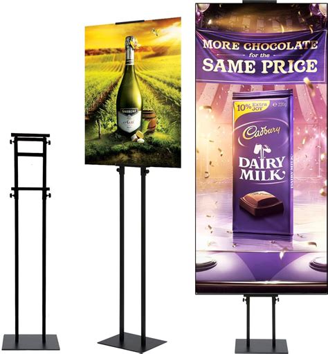 Amazon.com : HUAZI Poster Stand for Display Double-Sided Heavy Duty ...