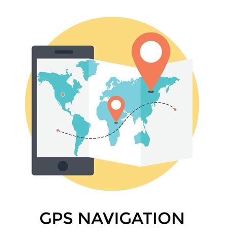 Android GPS Tracker 15035634 Vector Art at Vecteezy