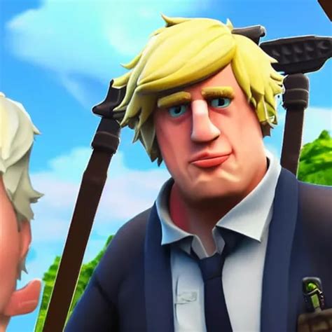 Boris johnson fortnite skin, gameplay footage | Stable Diffusion | OpenArt