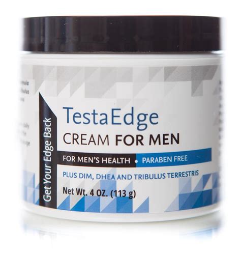 TestaEdge Cream for Men -4oz Jar