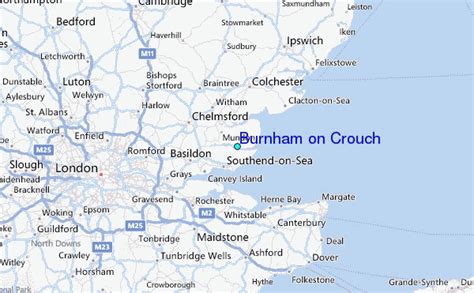 Burnham on Crouch Tide Station Location Guide