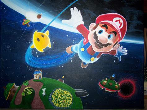 canvas and paints: Super Mario Galaxy is finished!