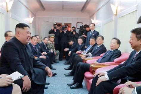 Armored Train Carrying North Korean Leader Kim Jong-un Arrives In ...