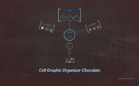 Cell Graphic Organizer Chocolate by Carlos Gomez