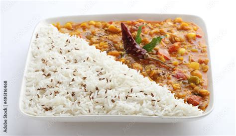 Indian popular food Dal fry Indian traditional food Dal Tadka Curry ...