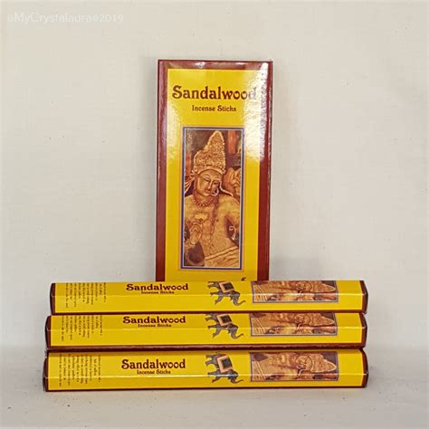 Sandalwood Incense Sticks - Kamini Incense Sticks - My CrystalAura