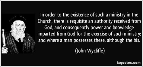 John Wycliffe Quotes. QuotesGram