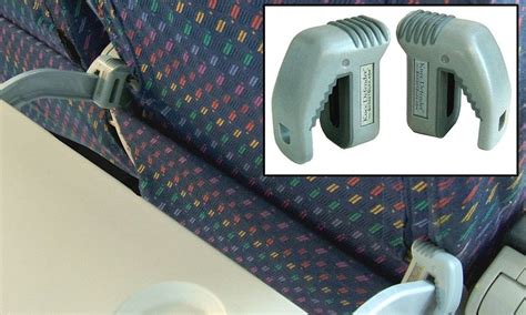 £13 gadget promises extra legroom by locking plane seat in front ...