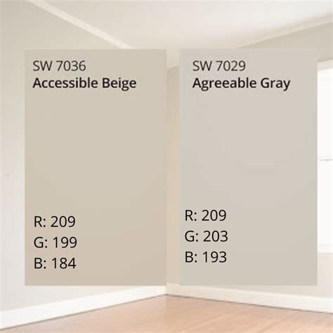 Accessible Beige vs Agreeable Gray: Which is best for your home? | Accessible beige, Beige wall ...