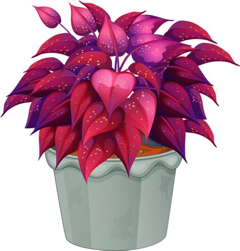 Pot Plant Clipart Bunga Clipart Flower Pot Png - Clip Art Library