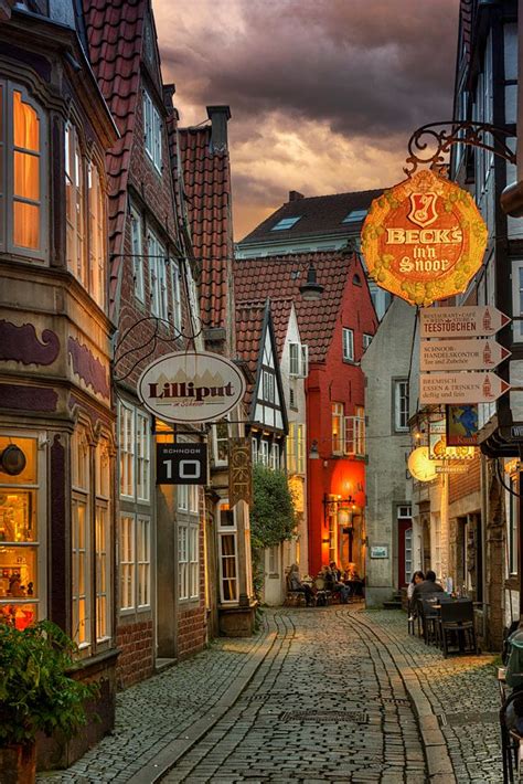 Schnoor, Bremen, Germany | Places to travel, Beautiful places to visit ...