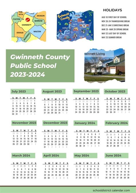 Gwinnett County Calendar 2024 25 - Andee Beverly