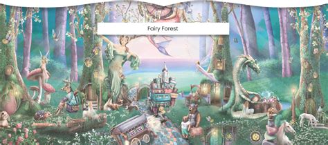 Fairy Forest Wallpaper Mural