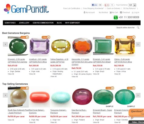 Gem Pundit For Online Gem Shopping