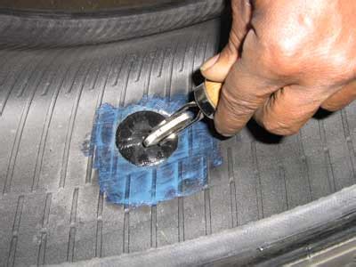 Plugging leaking tire ... more then once - Brakes/Suspension/Steering ...