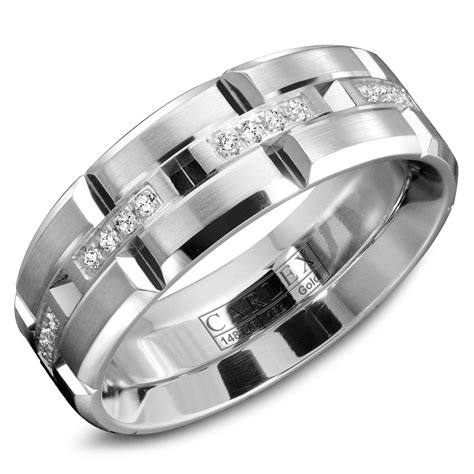 CARLEX – MEN’S WEDDING BAND - Beard's Diamonds