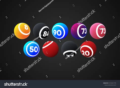 Colorful Bingo Balls Vector Illustration Stock Vector (Royalty Free) 1515321779 | Shutterstock