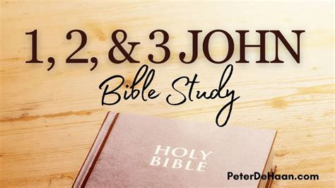 1 John Bible Study, Day 19: Spirit of God (Bible Study)