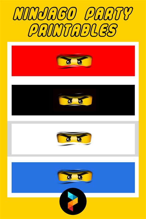 12 Best Ninjago Party Printables - printablee.com