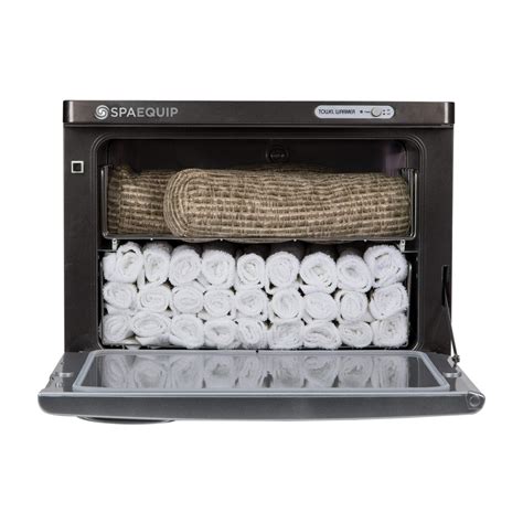 SpaEquip Standard UV Towel Warmer Cabinet, Silver