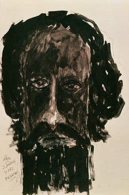 Self-portrait by Rabindranath Tagore: Buy fine art print