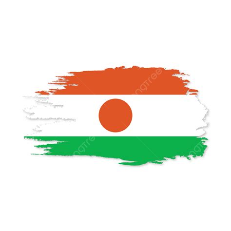 Niger National Flag Design With Independence Day Vector, Niger, Niger Flag, Niger National Flags ...