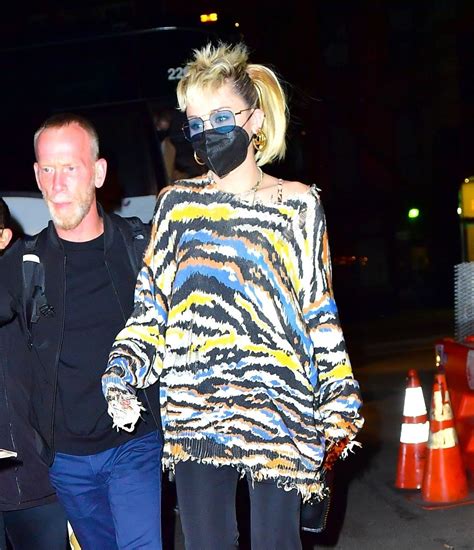 MILEY CYRUS Leaves SNL Afterparty in New York 05/08/2021 – HawtCelebs