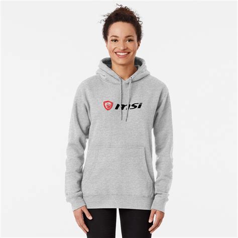 "MSI Logo Merchandise" Pullover Hoodie by DennisBender1 | Redbubble