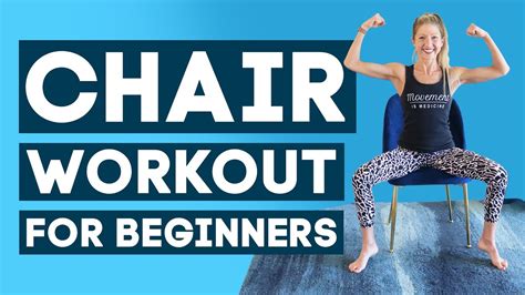 Chair Workout for Beginner | Seated Low Impact Fitness (BEGINNER'S MUST ...