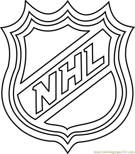 Nhl Hockey Logos Coloring Pages Sketch Coloring Page | The Best Porn ...