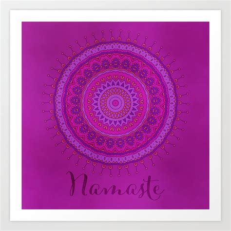 Namaste Symbol Art