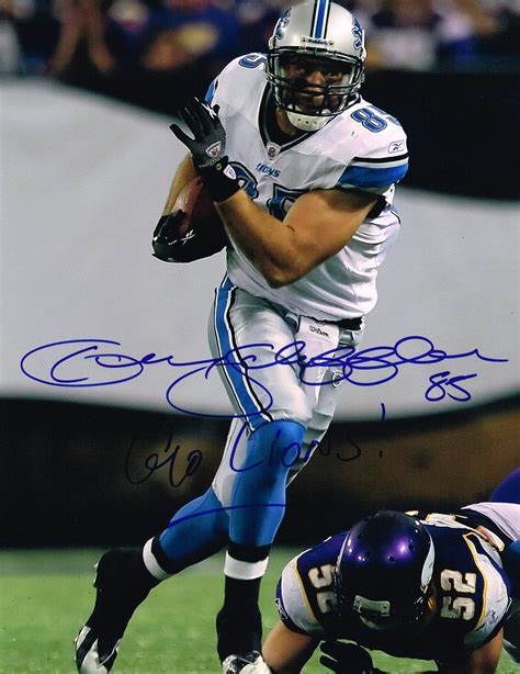 Autographed Tony Scheffler Photo - 11x14 COA