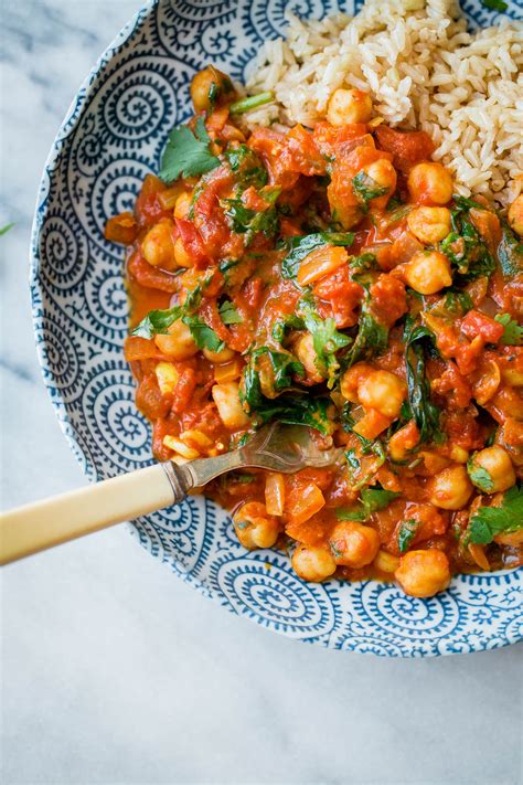 Everyday Chickpea Curry - A Beautiful Plate