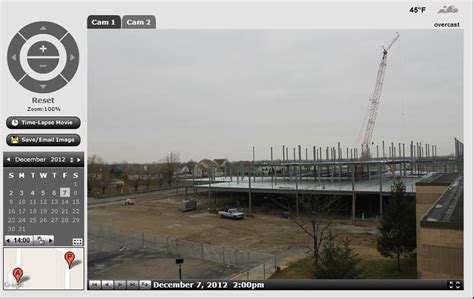 Live web cams track construction – Lake Central News