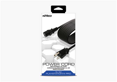 Ps4 Pro Slim Power Cord, HD Png Download - kindpng