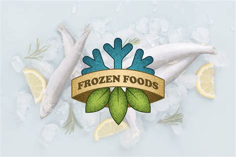 Frozen Foods logo design template | Branding & Logo Templates ~ Creative Market