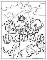 20 Hatchimals Coloring Pages Free PDF Printables sketch template