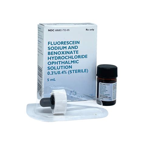 Fluorescein Sodium and Benoxinate Hydrochloride Ophthalmic Solution 0.3%/0.4% - 5mL