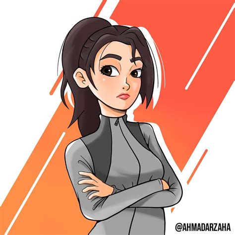 Ahmad Arzaha on Instagram: “Yasmina Fadoula fanart (Jurassic World Camp ...