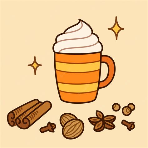 Premium Vector | Pumpkin Spice Latte