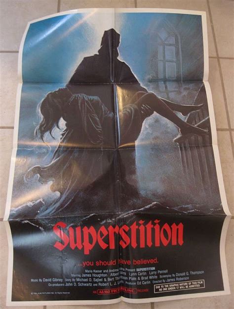 Superstition Original Folded One Sheet Movie Poster ‘ You Should Have ...