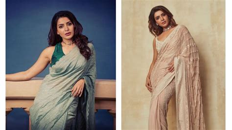 Samantha Ruth Prabhu Is A Slayer In Sarees And These Pics Are Proof