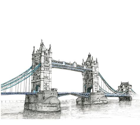 Tower Bridge drawing : r/london